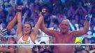 Ronda Rousey debutó como luchadora con gran triunfo en Wrestlemania 34