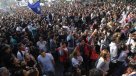 Masiva participación en la primera marcha estudiantil del 2018