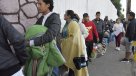 Iquique: Sacan a capataz de fila que hacía listas de inmigrantes para \