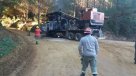 Desconocidos quemaron un camión en la provincia de Arauco