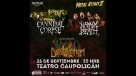 Festival en grande: Destruction se suma al show de Cannibal Corpse y Napalm Death