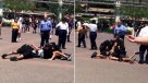 Así reaccionaron en Disneyland con sujeto que acosó a una mujer y golpeó a un guardia
