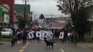 La marcha estudiantil por la educación no sexista en Valdivia
