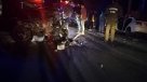 Curicó: Accidente de tránsito dejó un muerto y tres heridos