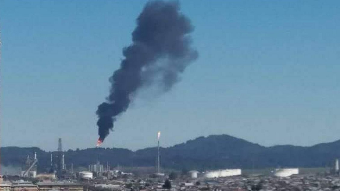 Refinería de ENAP en Hualpén sufrió filtración que causó humareda