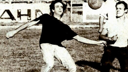 El día en que Gustavo Cerati jugó fútbol en Puerto Montt