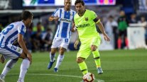 Lionel Messi cumplió 700 partidos junto a Barcelona en el naufragio ante Leganés