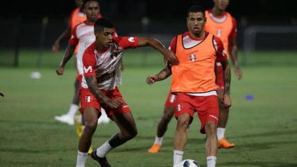 Perú volvió a entrenar en Estados Unidos con miras al choque ante Chile