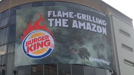  Greenpeace acusa a Burger King de 