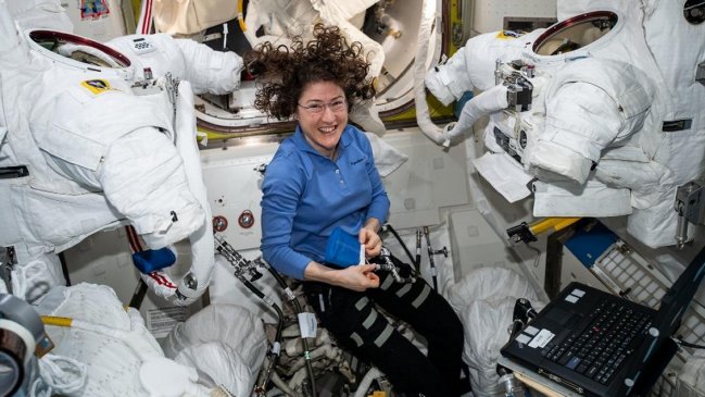  Astronauta batió récord de una mujer en el espacio  
