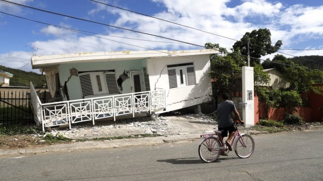  Primera muerte relacionada con terremoto en Puerto Rico  
