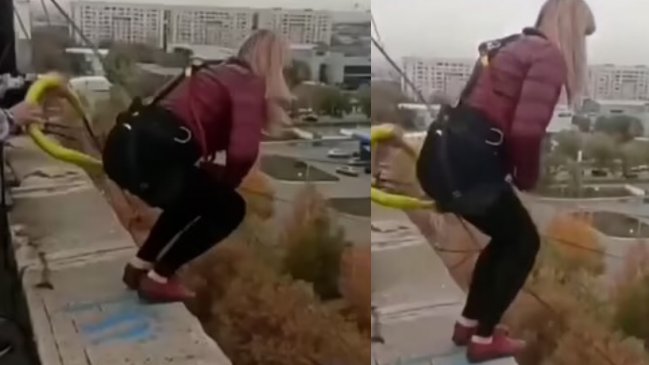  Mujer murió tras fallido salto en bungee: Registro se viralizó  