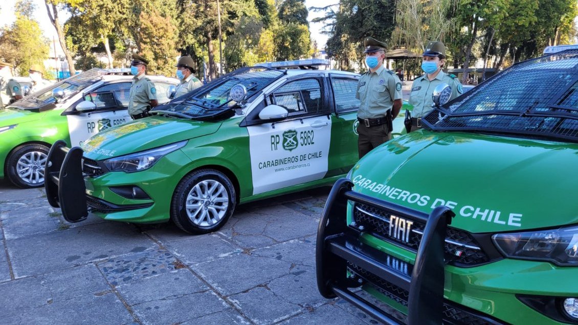 Carabineros Present Nuevas Patrullas Policiales Para Sus Servicios