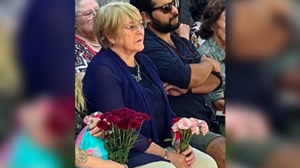  Expresidenta Bachelet participó en conmemoración de la muerte de su padre  