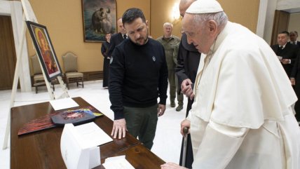  La visita de Volodomir Zelenski en el Vaticano  