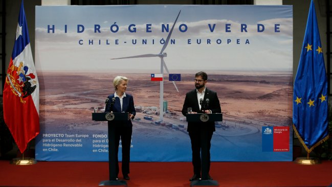  Europa aportará 195 mil millones de pesos para que Chile desarrolle el hidrógeno verde  
