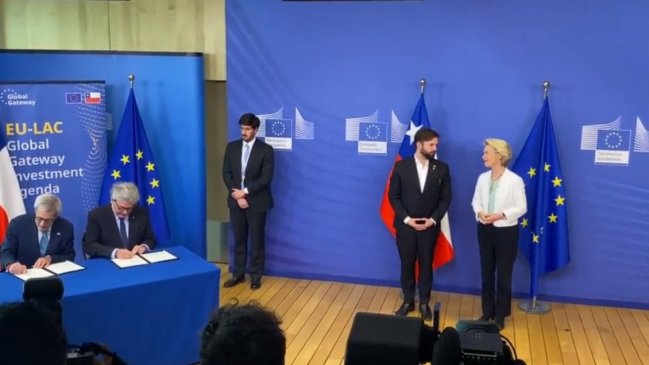  Chile y la UE firmaron acuerdo de cooperación sobre materias primas sostenibles  