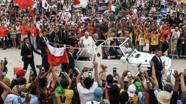 Fotos Papa celebró la Jornada Mundial de la Juventud ante más de un