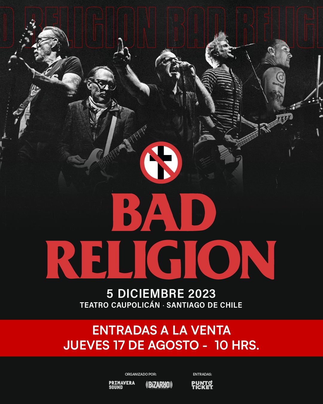 Bad Religion en Chile 2023
