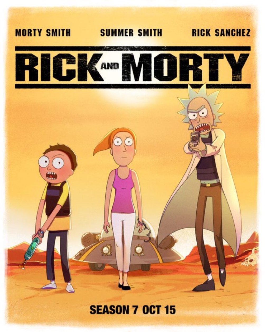 Afiche de Rick and Morty 7