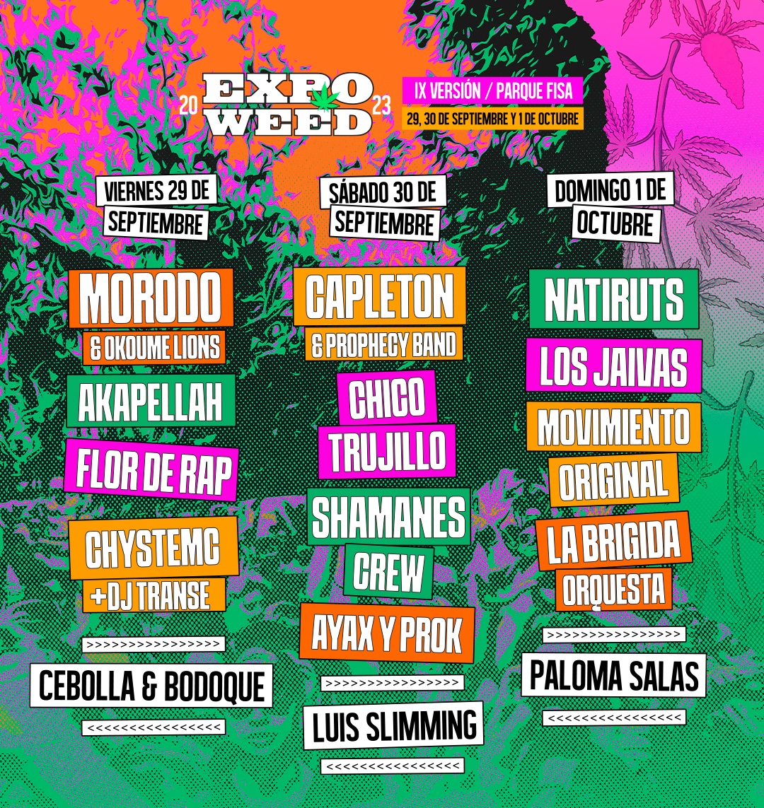 Lineup Expoweed