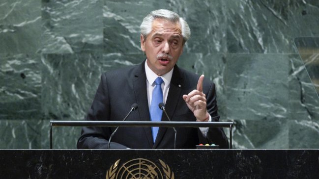  Ante la ONU, Alberto Fernández urgió a deponer bloqueo a Cuba y Venezuela  