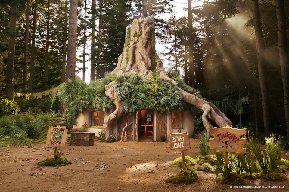 La casa de Shrek podrá arrendarse en Airbnb