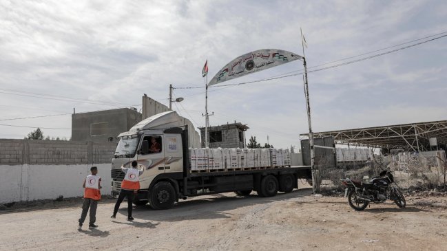  Hamás instó a Egipto a abrir el paso fronterizo para la entrada de más ayuda  