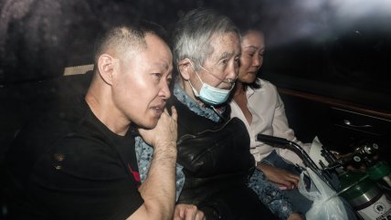  Los primeros instantes de Fujimori fuera de prisión  