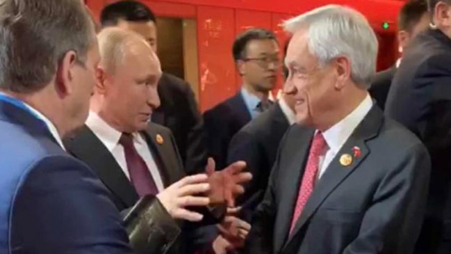   Putin transmitió sus condolencias por la muerte de Sebastián Piñera 