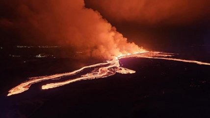   Islandia experimenta la cuarta erupción volcánica desde octubre 