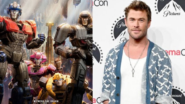   Chris Hemsworth es Optimus Prime en el primer tráiler de 