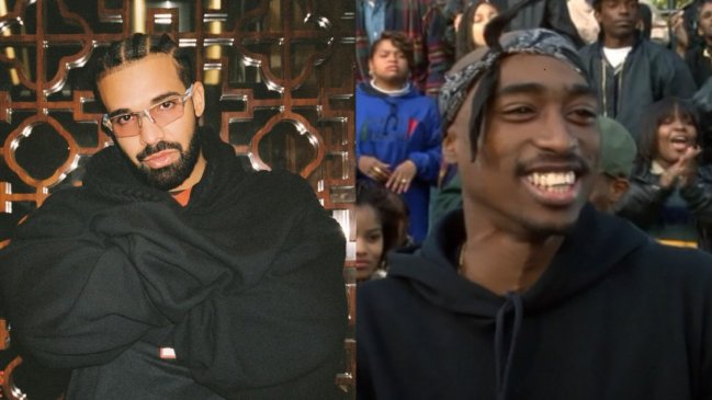   Drake arriesga demanda por recrear la voz de Tupac Shakur con IA 