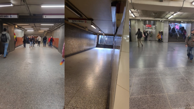  Metro: Estación Central está despejada de comercio ilegal hace cinco meses  