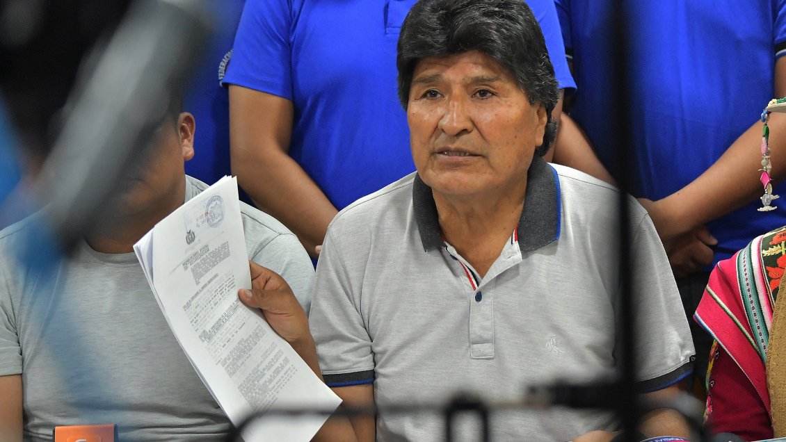 Evo Morales Acusa Que Los Gringos Idearon El Supuesto Atentado En Su