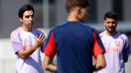 Francisco Meneghini encabezó la tercera jornada de entrenamientos en Universidad de Chile