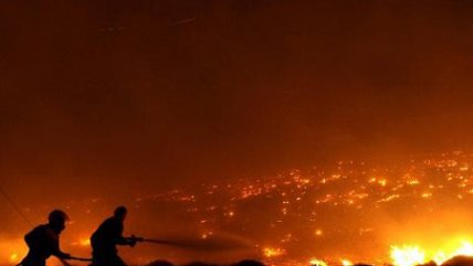   Chileno en Atenas: La gente ya está acostumbrada a los incendios 