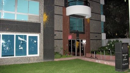   Embajada de México en Chile fue objeto de un ataque 