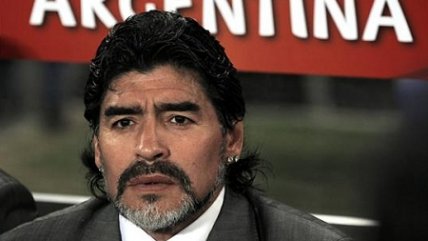 Diego Maradona habló con la prensa tras el triunfo de su escuadra ante México