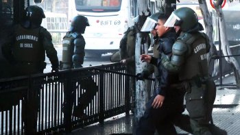 Incidentes en Plaza Italia dejaron 40 detenidos tras partido de Chile