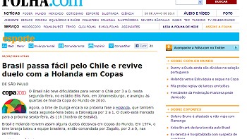 Medios brasileños minimizaron la victoria sobre Chile y piensan en Holanda