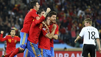 España impuso su fútbol ante Alemania e hizo historia al lograr su primera final en un Mundial