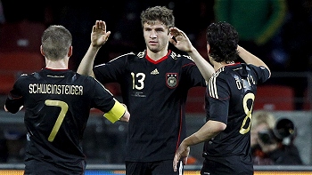 Alemania se quedó con el tercer lugar de Sudáfrica 2010 con un trabajado triunfo ante Uruguay