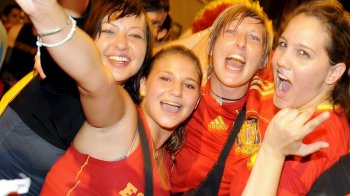 Una multitudinaria recepción tendrá la selección española en Madrid