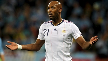 Federación Francesa de Fútbol sancionó a Nicolás Anelka con 18 partidos de suspensión