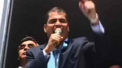   Presidente de Ecuador a los policías: Mátenme si tienen valor 