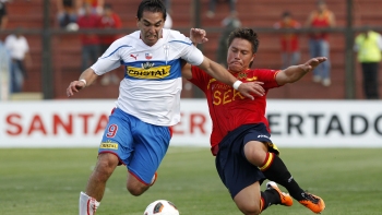 Fernando Meneses y el duelo ante U. Española: 