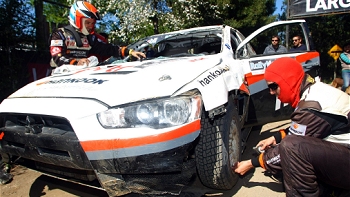   Martínez y su accidente: 