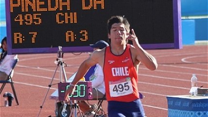   Daniel Pineda y su oro panamericano de salto largo: 