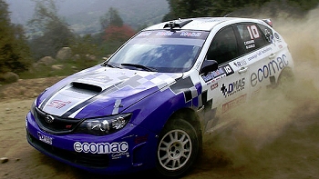   Cristóbal Vidaurre se transformó en el nuevo monarca del Rally Mobil 